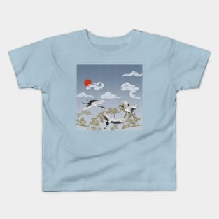 Cranes Kids T-Shirt